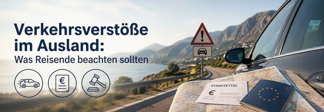 Verkehrsverstöße im Ausland: Was Reisende beachten sollten